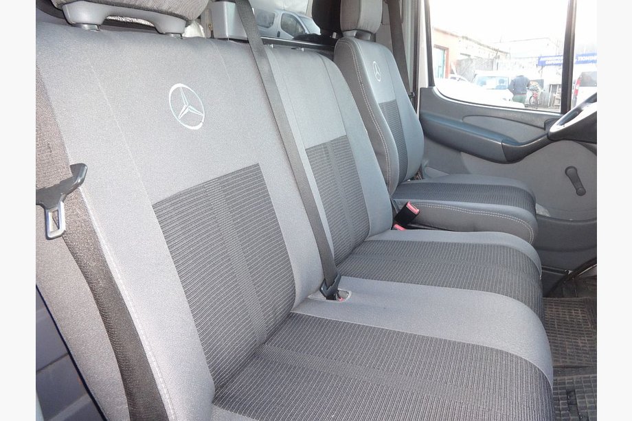Mercedes Sprinter W901/902/903/904/905 1995–2006 Oriģinālie sēdekļu pārvalki Classik (audums) 1+1 Image