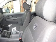Volkswagen Amarok 2010–2022 Automašīnas sēdekļu pārvalki (auduma, Classik) foto 1