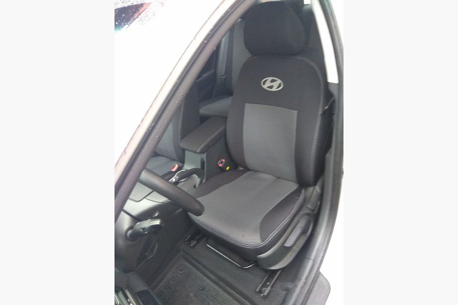 Hyundai Elantra (XD) 2000–2011 Automašīnas sēdekļu pārvalki (auduma, Classik) Image