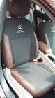 Mercedes A-class W176 2012–2018 Autosēdekļu pārvalki (mākslīgā āda↗audums, Premium) foto 1