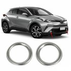 Toyota C-HR 2016–2023 Miglas lukturu uzlikas (2 gab., nerūsējošais tērauds) foto 3