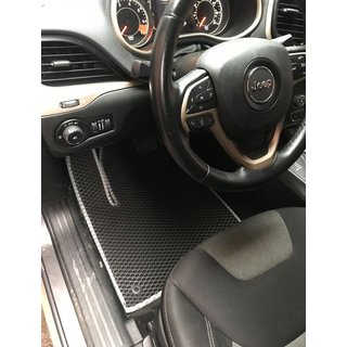 EVA auto paklājiņi (melni) Jeep Cherokee KL 2013– foto 1