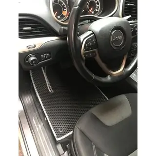 EVA auto paklājiņi (melni) foto 1