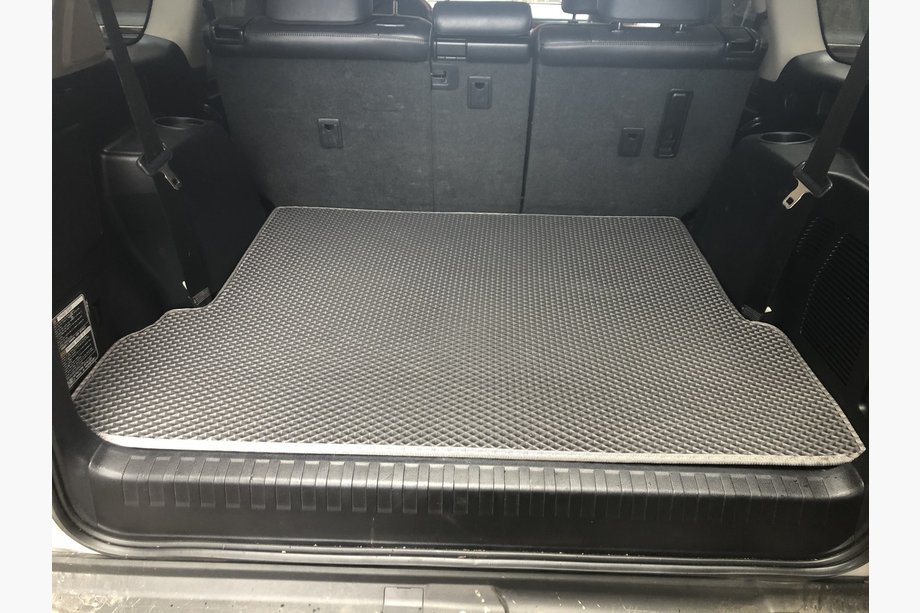 Toyota Land Cruiser Prado 150 2009–2023 Bagāžnieka paklājs 7-vietīgam EVA (melns) Image