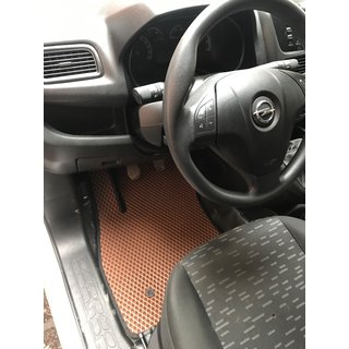 EVA auto paklājiņi (ķieģeļu raksts, priekšējie) foto 1