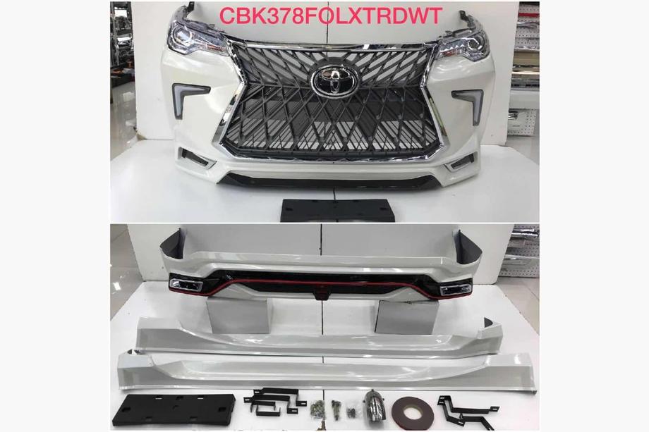 Toyota Fortuner 2015– Lexus-TRD V2 virsbūves body kit komplekts (2015-2020) Image