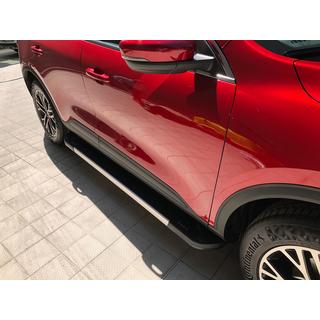 Sānu pakāpieni RedLine V1 (2 gab., alumīnijs) foto 1