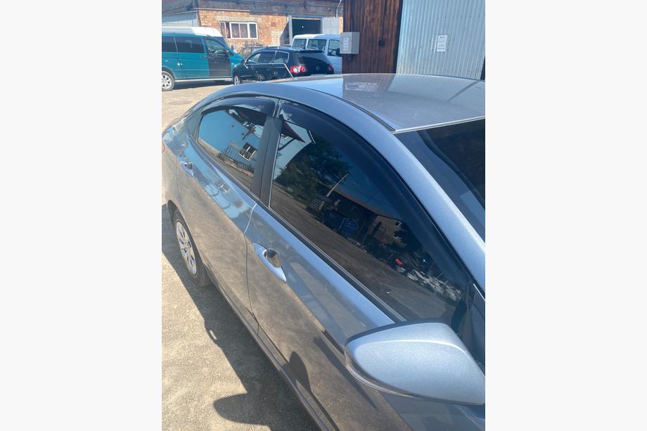 Hyundai Accent 2011–2017 Logu vēja deflektori SD (4 gab., ANV) Image