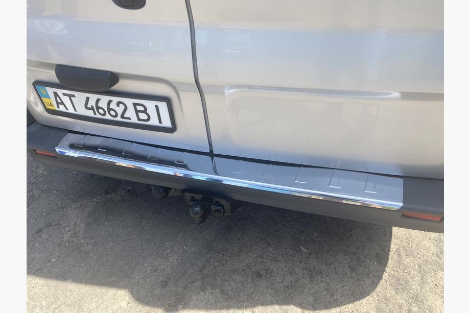 Opel Vivaro 2001–2015 Aizmugurējā bampera uzlikas Carmos V1 (nerūsējošais tērauds) Image