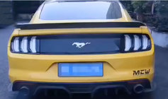 Ford Mustang 2015–2023 Aizmugurējie lukturi Black (2 gab., 2015+) foto 1