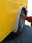 Volkswagen T4 Transporter 1990–2003 Priekšējie dubļu sargi (2 gab., stiklašķiedra) foto 1