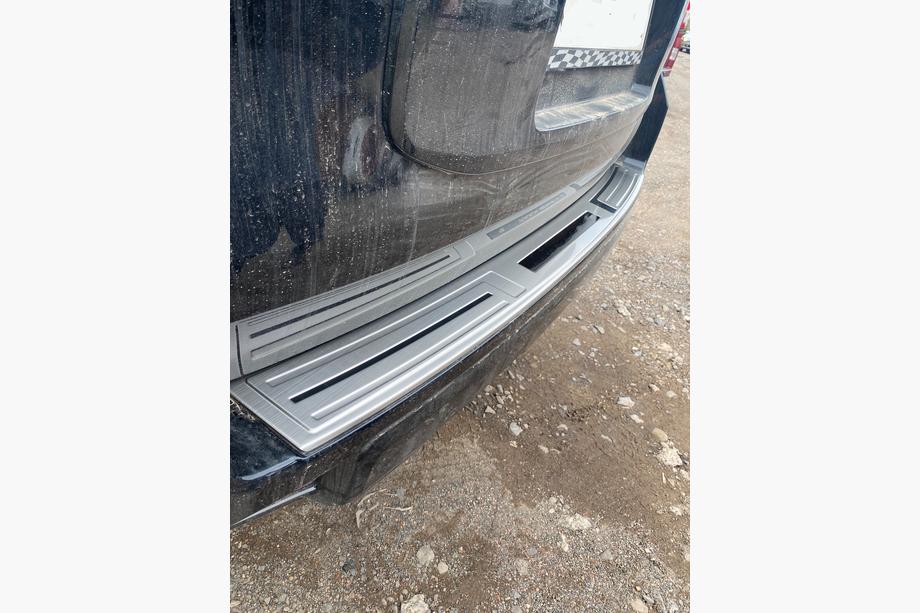 Toyota Land Cruiser Prado 150 2009–2023 Hromēta aizmugurējā bufera uzlika V1 Image