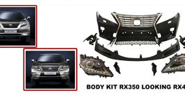 Lexus RX 2009–2015 Priekšējais bamperis OEM 2013 2012-2015, bez miglas lukturiem foto 2