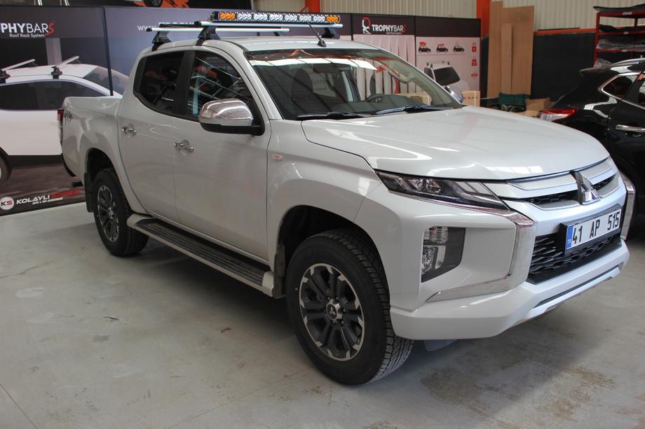 Mitsubishi L200 2015–2024 Jumta šķērssijas gludam jumtam (2 gab., Asaf V4) Image