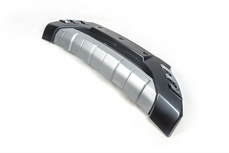 Hyundai IX-35 2010–2015 Priekšējā bampera plastmasas lūpa V3 Foto 3