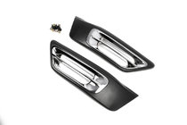 Honda CRV 2001–2006 Hromētas miglas lukturu uzlikas (2 gab., plastmasa) foto 1