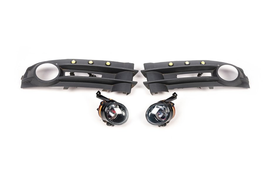Volkswagen Caddy 2004–2010 Miglas lukturi ar LED atstarotājiem Image