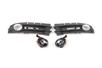 Volkswagen Caddy 2004–2010 Miglas lukturi ar LED atstarotājiem foto 1
