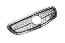 Mercedes E-klase W213 2016–2023 Priekšējais radiatora režģis Diamond (Classic un Exclusive, 2016-2019) foto 2