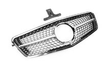 Mercedes E-class W212 2009–2016 Priekšējais režģis Diamond Silver (2009-2012) foto 3