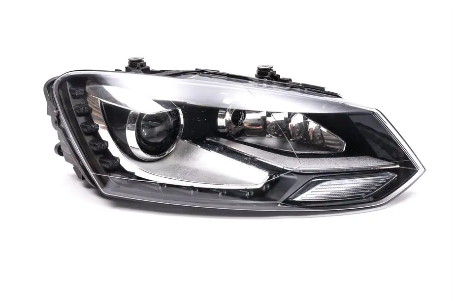Volkswagen Polo 2010–2017 LED priekšējais lukturis (2014-2017, labais, oriģināls, lietots) Image