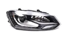Volkswagen Polo 2010–2017 LED priekšējais lukturis (2014-2017, labais, oriģināls, lietots) foto 1