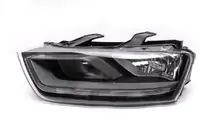 Audi Q3 2011–2019 LED priekšējais lukturis (2011-2015, kreisais, oriģināls, lietots) foto 1
