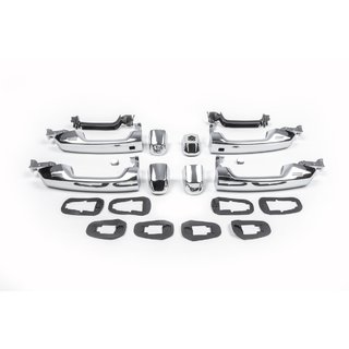 Durvju rokturi 2008-2015 komplekts, dizains NEW (4 gab.) Toyota Land Cruiser 200 2007–2021 foto 1