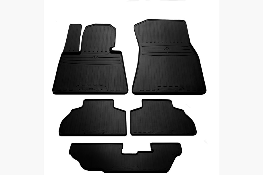 BMW X7 G07 2019– Gumijas paklājiņi (6-vietīgam, Stingray Premium) Image