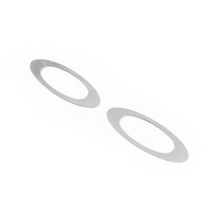 Pagrieziena rādītāja apmale (2 gab., nerūsējošais tērauds) Nissan Qashqai 2010–2014 foto 4