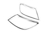 Toyota Hilux 2006–2015 Hromētas lukturu uzlikas (2 gab., plastmasa) foto 2