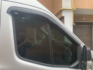 Ford Transit 2014– Logu vēja deflektori Niken (2 gab.) foto 1