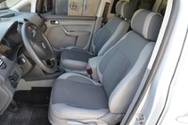 Volkswagen Caddy 2010–2015 Autosēdekļu pārvalki (mākslīgā āda↗audums, Premium) foto 6