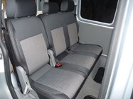 Volkswagen Caddy 2010–2015 Autosēdekļu pārvalki (mākslīgā āda↗audums, Premium) foto 9