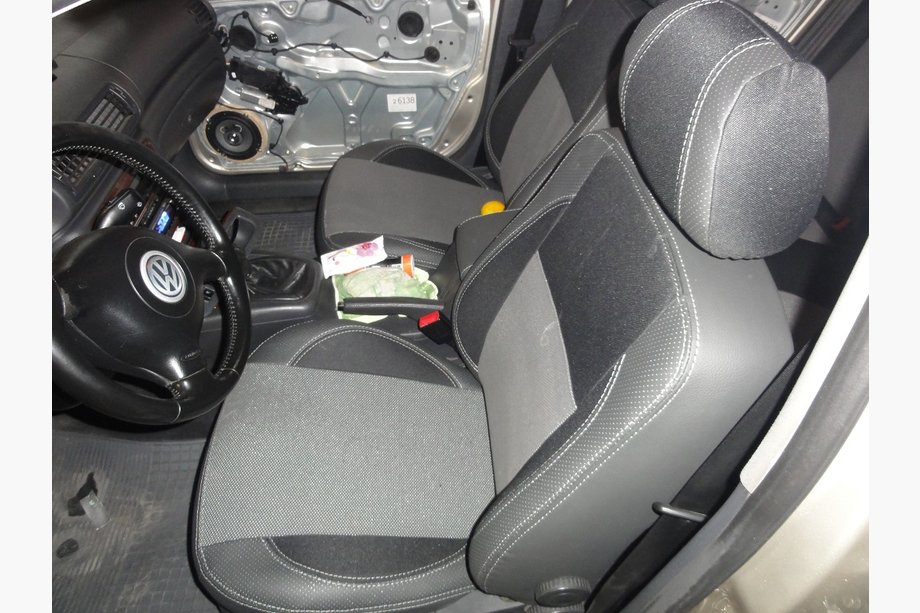 Volkswagen Passat B5 1997–2005 Autosēdekļu pārvalki (mākslīgā āda↗audums, Premium) Image