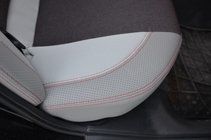 Mitsubishi Lancer 9 2004–2008 Autosēdekļu pārvalki (mākslīgā āda↗audums, Premium) foto 3