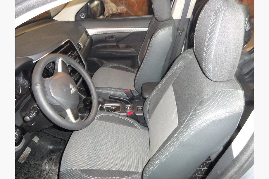 Mitsubishi Outlander 2012–2021 Auto sēdekļu pārvalki SoyuzAuto Premium Image