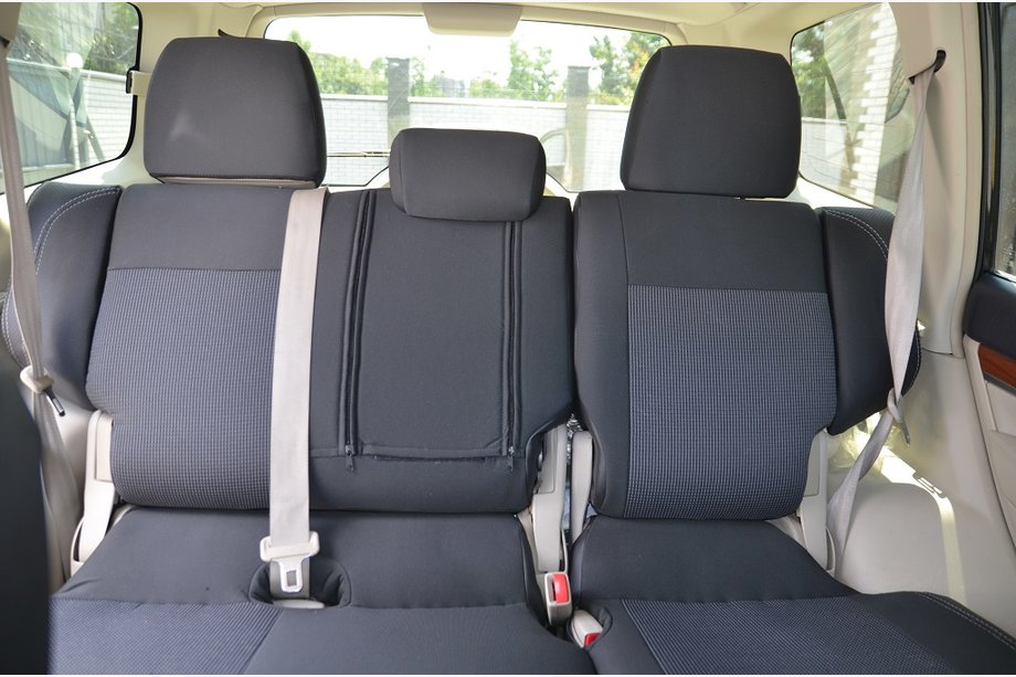 Mitsubishi Pajero Wagon III 1999–2006 Autosēdekļu pārvalki (mākslīgā āda↗audums, Premium) Image