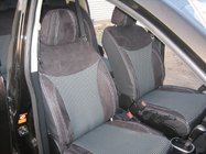 Nissan Tiida 2011–2014 Auto sēdekļu pārvalki SoyuzAuto Premium foto 1