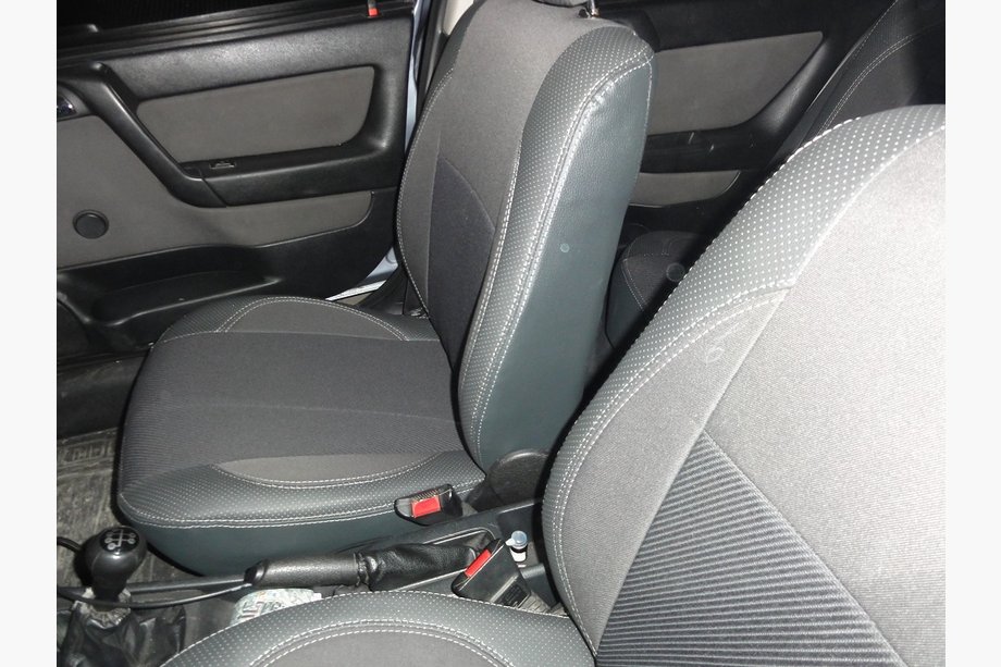 Opel Astra G Classic 1998–2012 Autosēdekļu pārvalki (mākslīgā āda↗audums, Premium) Image
