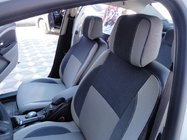 Renault Fluence 2009–2016 Auto sēdekļu pārvalki (2009-2012, eko āda/audums, Premium) Dalīti foto 6