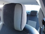 Renault Fluence 2009–2016 Auto sēdekļu pārvalki (2009-2012, eko āda/audums, Premium) Dalīti foto 4