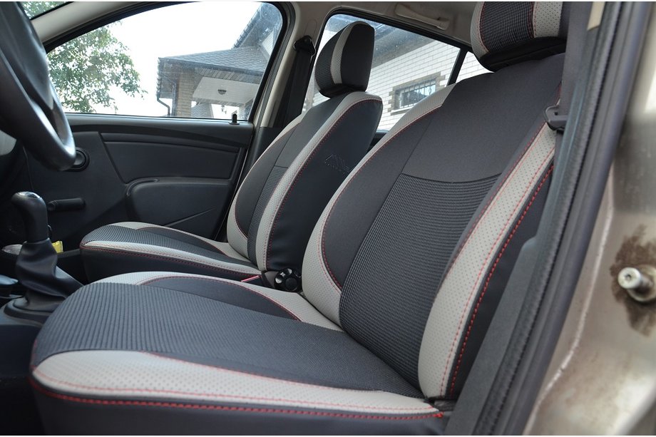 Renault Sandero 2007–2013 Auto sēdekļu pārvalki SoyuzAuto Premium Image
