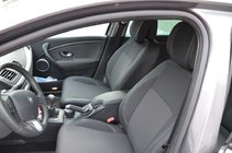 Renault Megane III 2009–2016 Auto sēdekļu pārvalki (mākslīgā āda + audums, Premium) foto 6