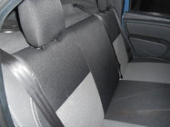 Dacia Logan I 2008–2012 Jaunums! Brothers Premium ekoādas automašīnas sēdekļu pārvalki foto 4
