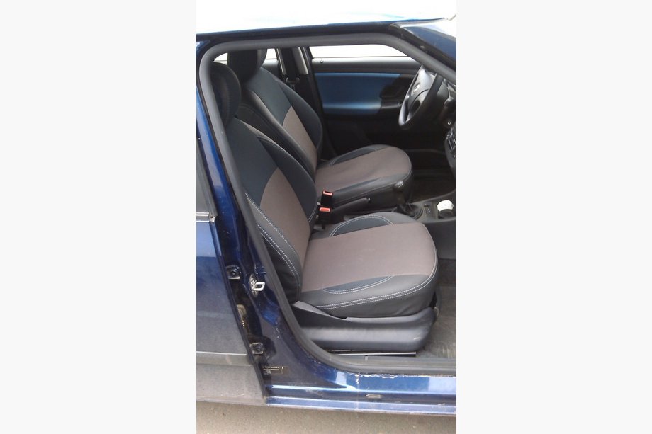 Skoda Fabia 2000–2007 Autosēdekļu pārvalki (mākslīgā āda↗audums, Premium) Image