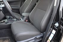 Toyota Rav 4 2013–2018 Autosēdekļu pārvalki (mākslīgā āda↗audums, Premium) foto 2