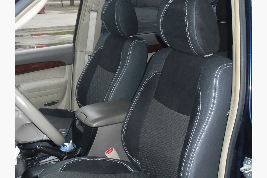Toyota Land Cruiser Prado 120 2002–2009 Autosēdekļu pārvalki SoyuzAuto Premium-series Image