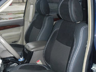 Toyota Land Cruiser Prado 120 2002–2009 Autosēdekļu pārvalki SoyuzAuto Premium-series foto 1