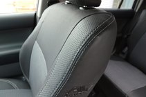 Toyota Land Cruiser Prado 150 2009–2023 Auto sēdekļu pārvalki (ādas imitācija + audums, Premium) foto 5